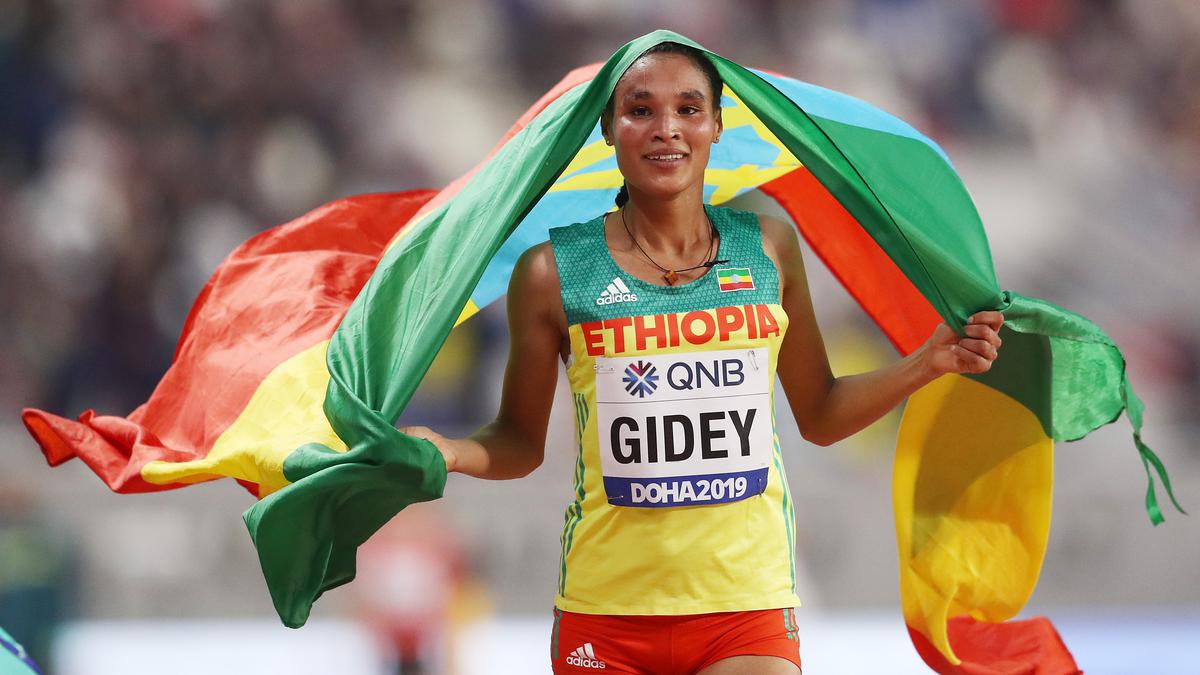 Letesenbet Gidey shatters 10,000m world record - Sportstar