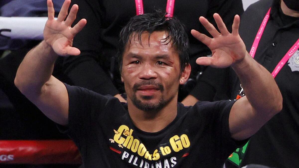 Pacquiao ponders ring retirement, political plans after loss