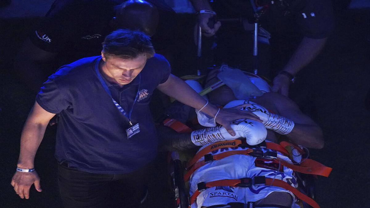 Dominican boxer hospitalised, ‘responsive’ after brutal knockout