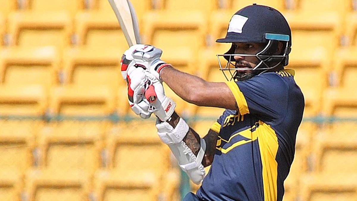 Syed Mushtaq Ali Trophy T20 Live Score: Nitish Rana fifty lifts Delhi innings after Dhawan out for duck