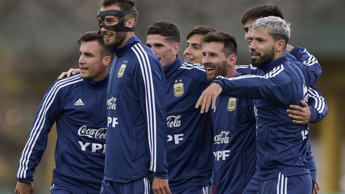 Lionel Messi Joins Argentina For Copa America 2019 Training Session Sportstar