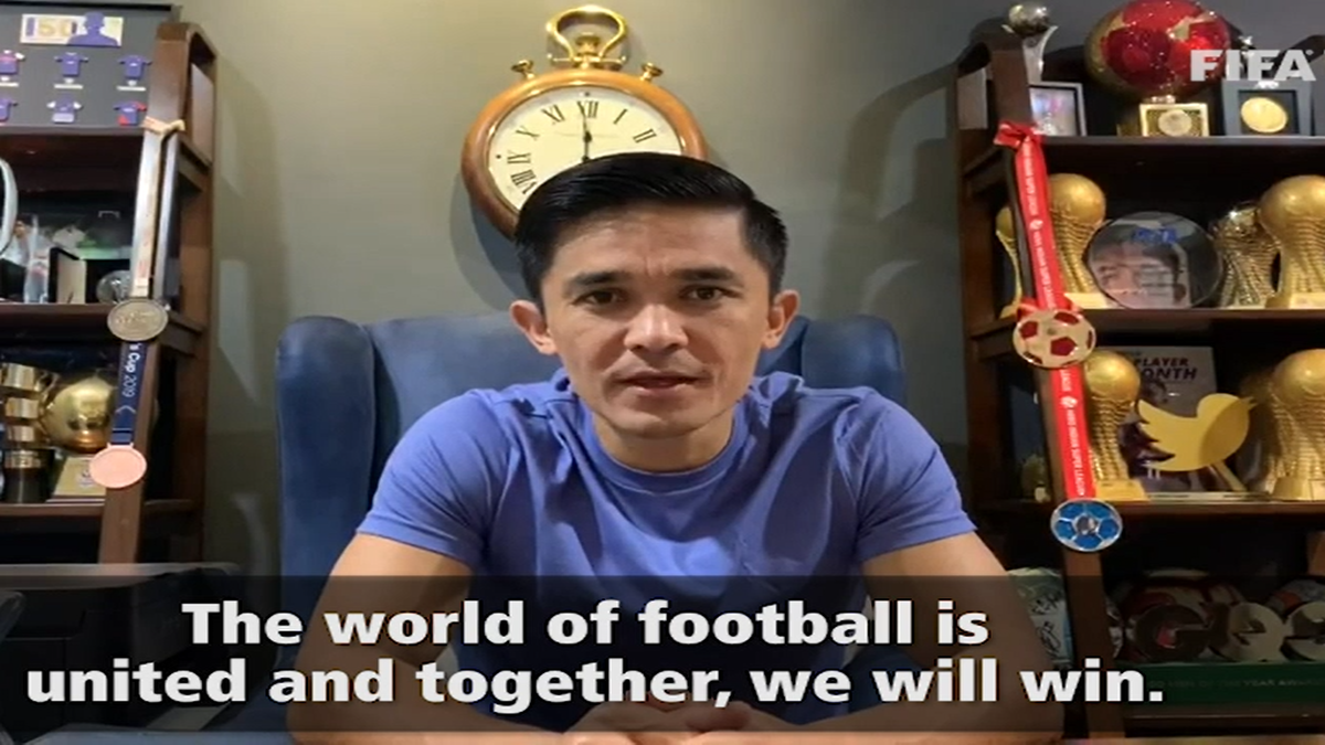 Chhetri Messi Part Of Fifa S Campaign Against Covid 19 Sportstar