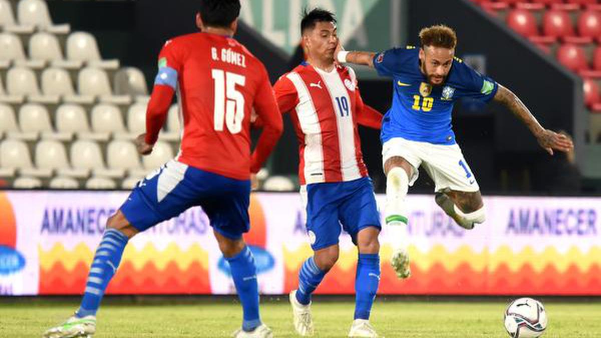 Fifa Wc Qualifiers Neymar Paqueta Score As Brazil Defeats Paraguay 2 0 Sportstar