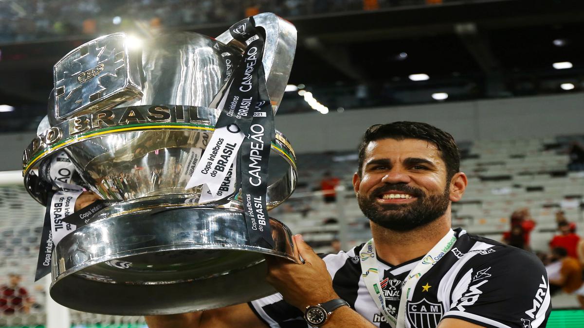 Diego Costa leaves Atletico Mineiro after just five months