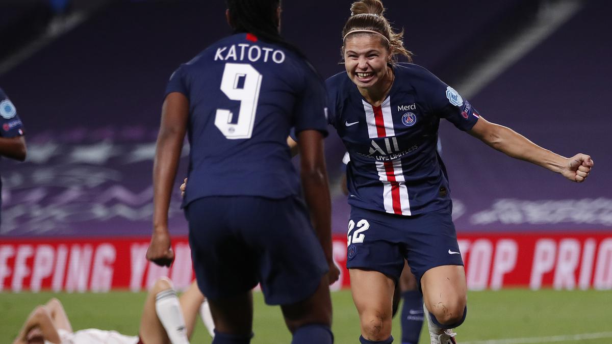 PSG Feminine wins French league to end Lyon's 14year hold  Sportstar