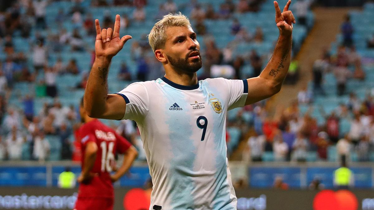 Copa America Qatar 0 Argentina 2 Sergio Aguero On Target As Lionel Messi S Side Progresses Sportstar