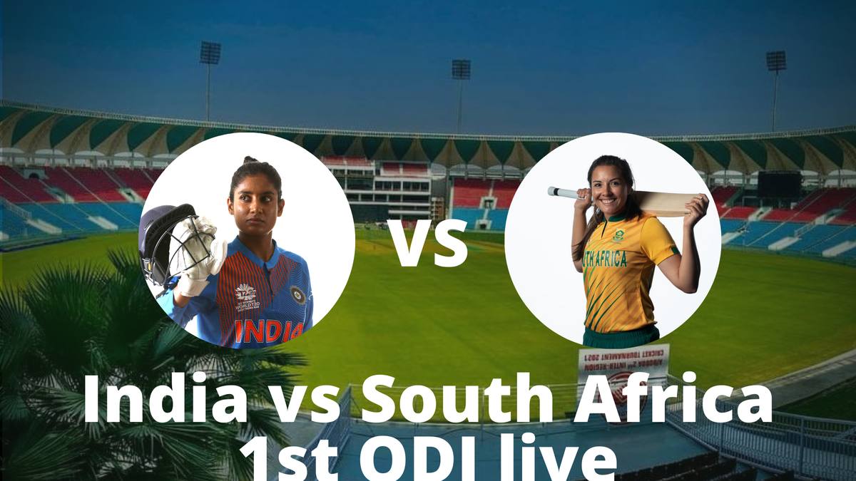 India women vs South Africa women - 1st ODI LIVE score ...