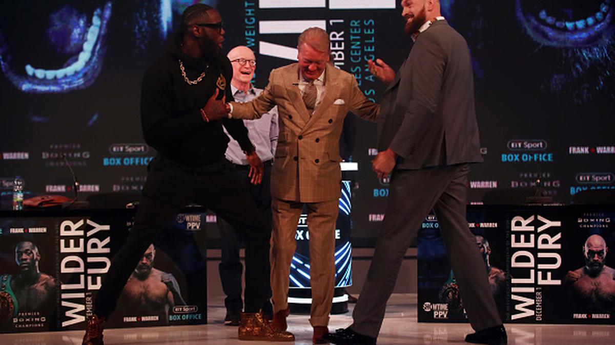 Wilder and Fury trade barbs ahead of trilogy fight