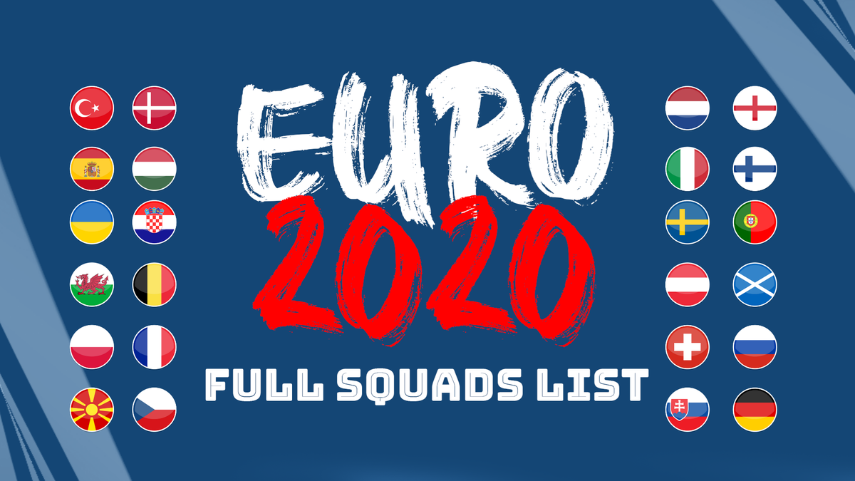 Euro 2020 Full Squad List Of All 24 Teams Sportstar