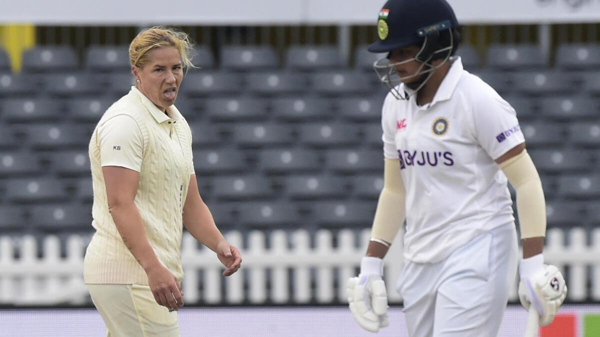 India Women Vs England Women One Off Test Day 3 Highlights Ind 83 1 F O Rain Forces Washout Of Day S Play After Shafali Verma S Half Century Sportstar