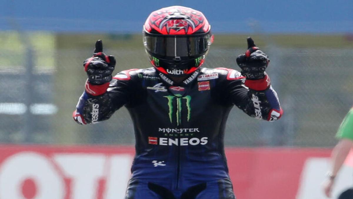 Dutch GP: Fabio Quartararo powers to victory in Yamaha one ...