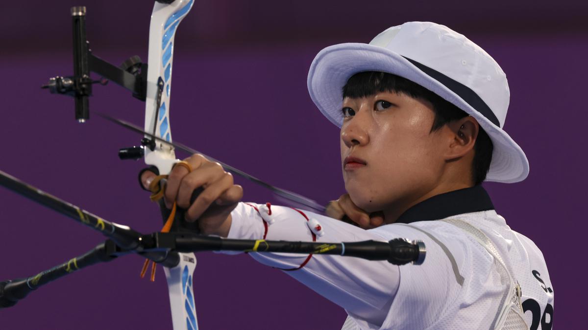 Korean archer An San, Olympic triple gold medallist, faces ...