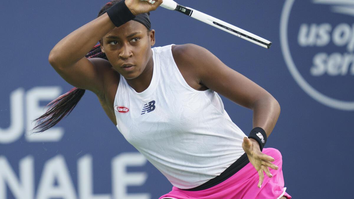 Coco Gauff battles past Linette to advance at the US Open ...