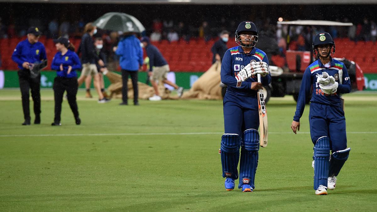 Sports News: Jemimah smashes 49 before first India-Australia WT20I abandoned due to rain