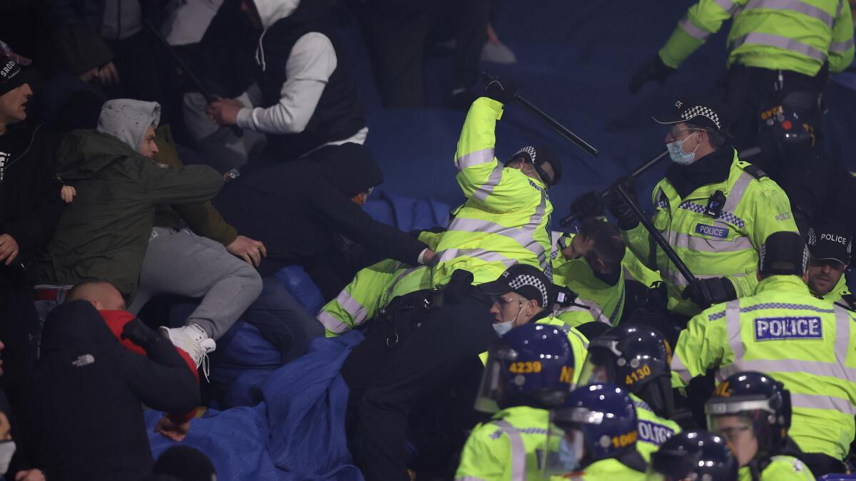 Sports News: Five men charged after disorder at Leicester v Legia Europa League game