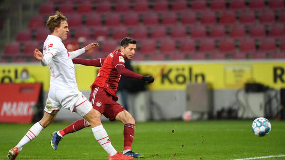 Lewandowski hat-trick restores Bayern’s six-point Bundesliga lead