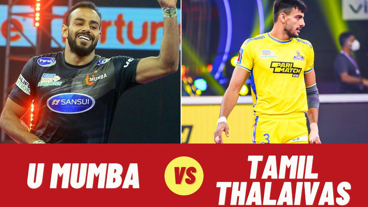 #SportsNews: Pro Kabaddi PKL 8 LIVE: U Mumba vs Tamil Thalaivas; Abhishek and Ajith steer U Mumba into the lead