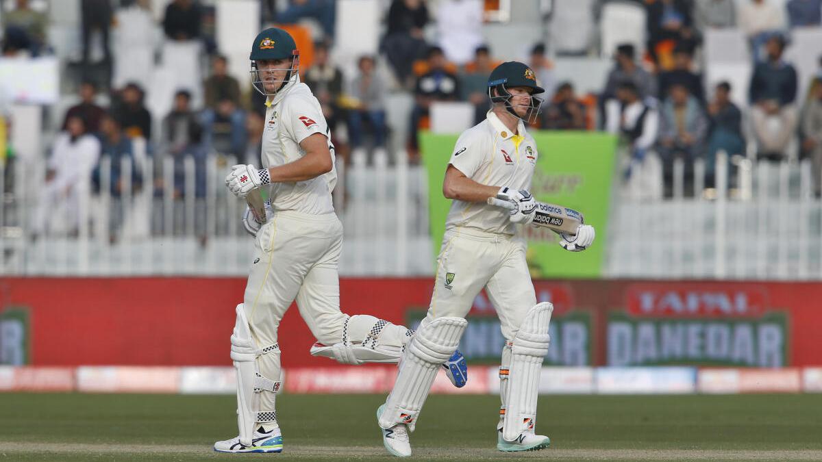 #SportsNews: Australia trails Pakistan by 27 runs in first Test
