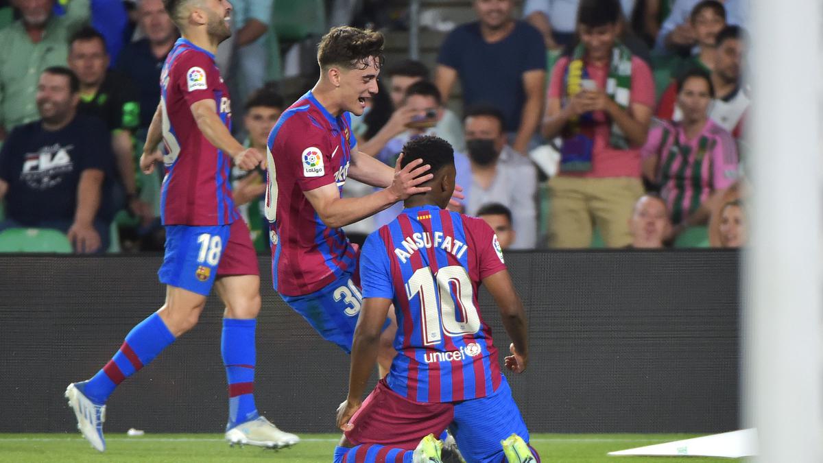 #SportsNews: Barcelona secures Champions League spot with Real Betis win