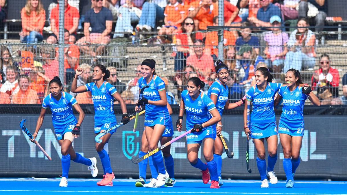 印度和中国之间的亮点，2022年女子曲棍球世界杯：万达纳的进球帮助印度1-1战平中国