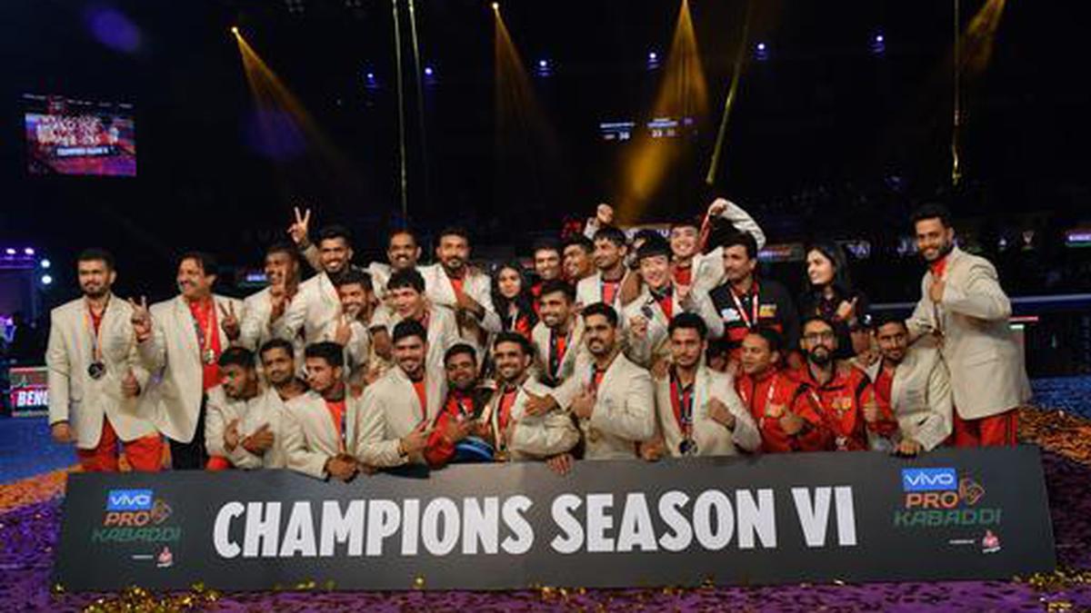 pro kabaddi season 6 champion