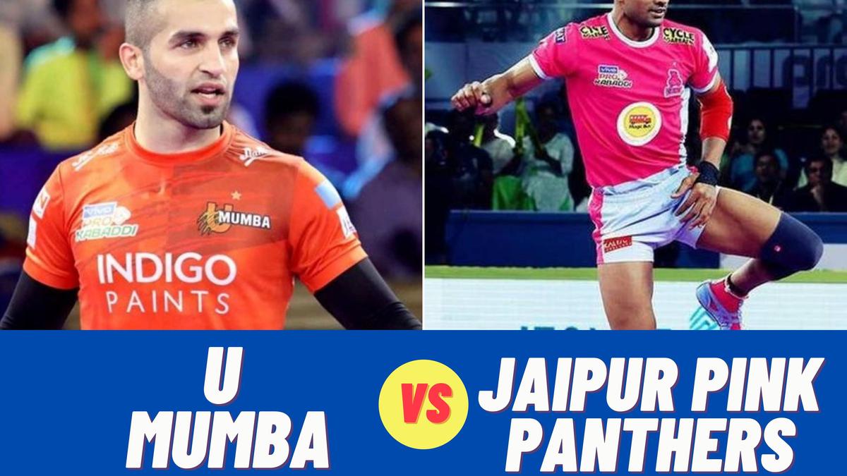 Sports News: Pro Kabaddi PKL 8 LIVE: Jaipur Pink Panthers vs U Mumba; Arjun Deshwal, Ajith Kumar in fine form