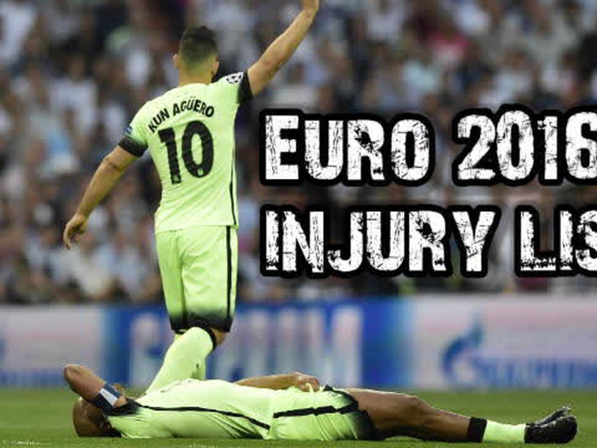 Euro 16 Injury List Sportstar