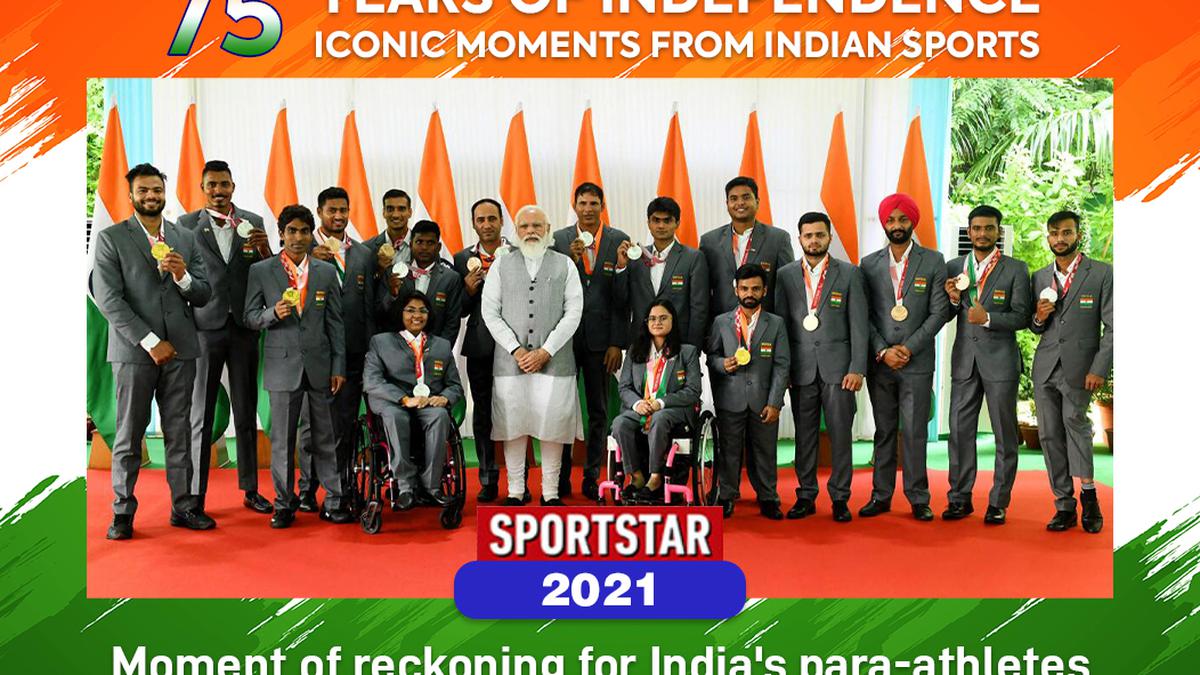 독립 75년, 인도 스포츠의 상징적 순간 75개: No. 32: 2021: 도쿄 패럴림픽에서 장애인 인도 선수들이 19개의 메달로 돌파