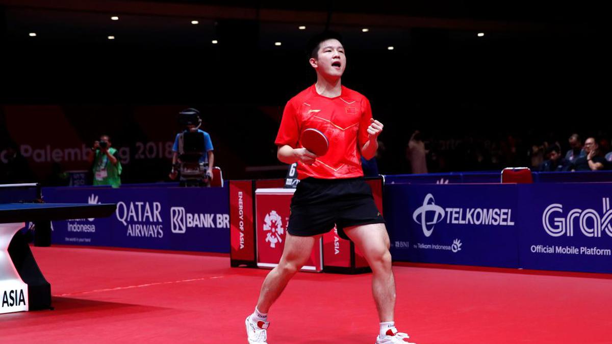 Table Tennis Men S World Cup Final Fan Zhendong Beats Harimoto