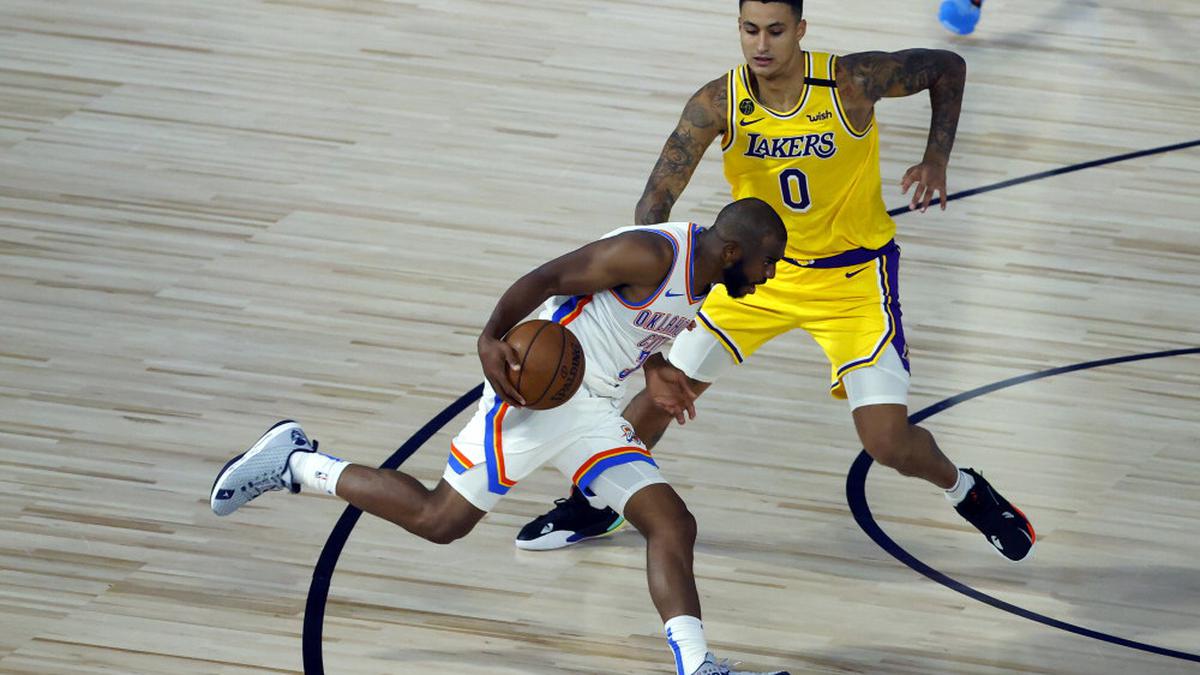 NBA roundup: Thunder dump cold-shooting Lakers - Sportstar