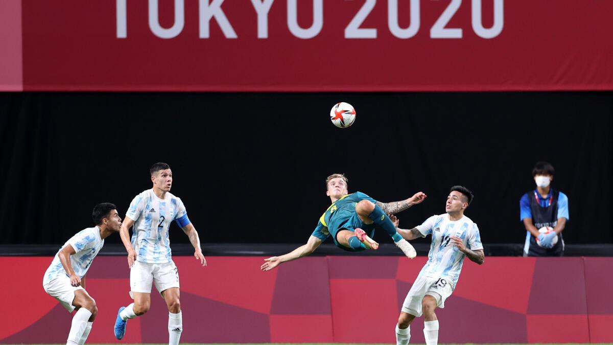 Men S Football In Tokyo Olympics Australia Stuns Argentina Brazil Beats Germany Sportstar