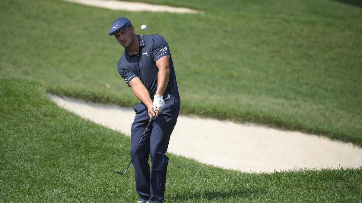 Wild ride for DeChambeau leaves him tied with Cantlay at BMW