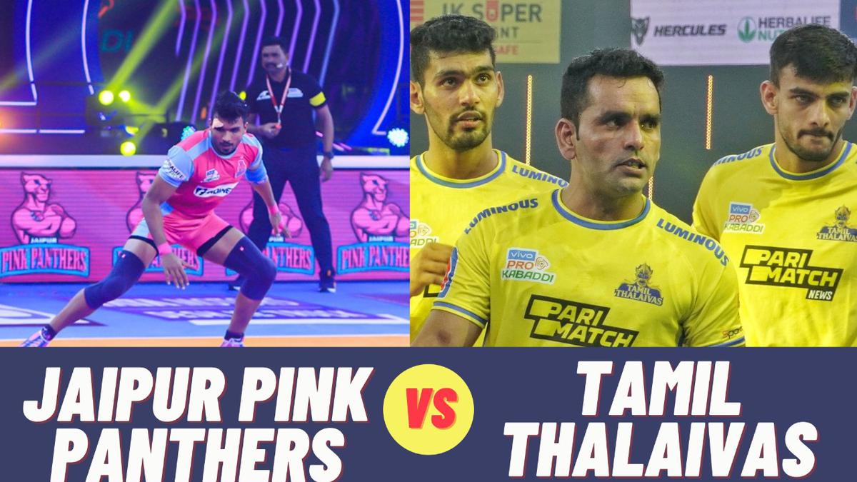 #SportsNews: Pro Kabaddi PKL 8 LIVE: Tamil Thalaivas lead Jaipur Pink Panthers 20-18 at half-time