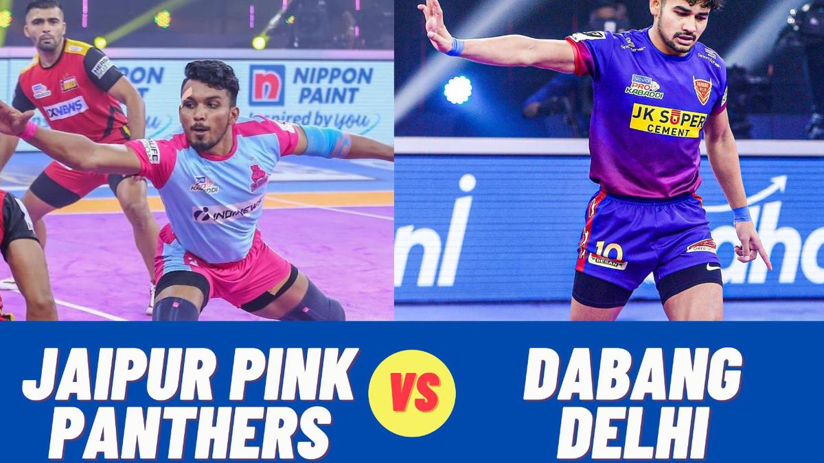#SportsNews: Pro Kabaddi PKL 8 LIVE: Jaipur Pink Panthers vs Dabang Delhi, Naveen Kumar returns