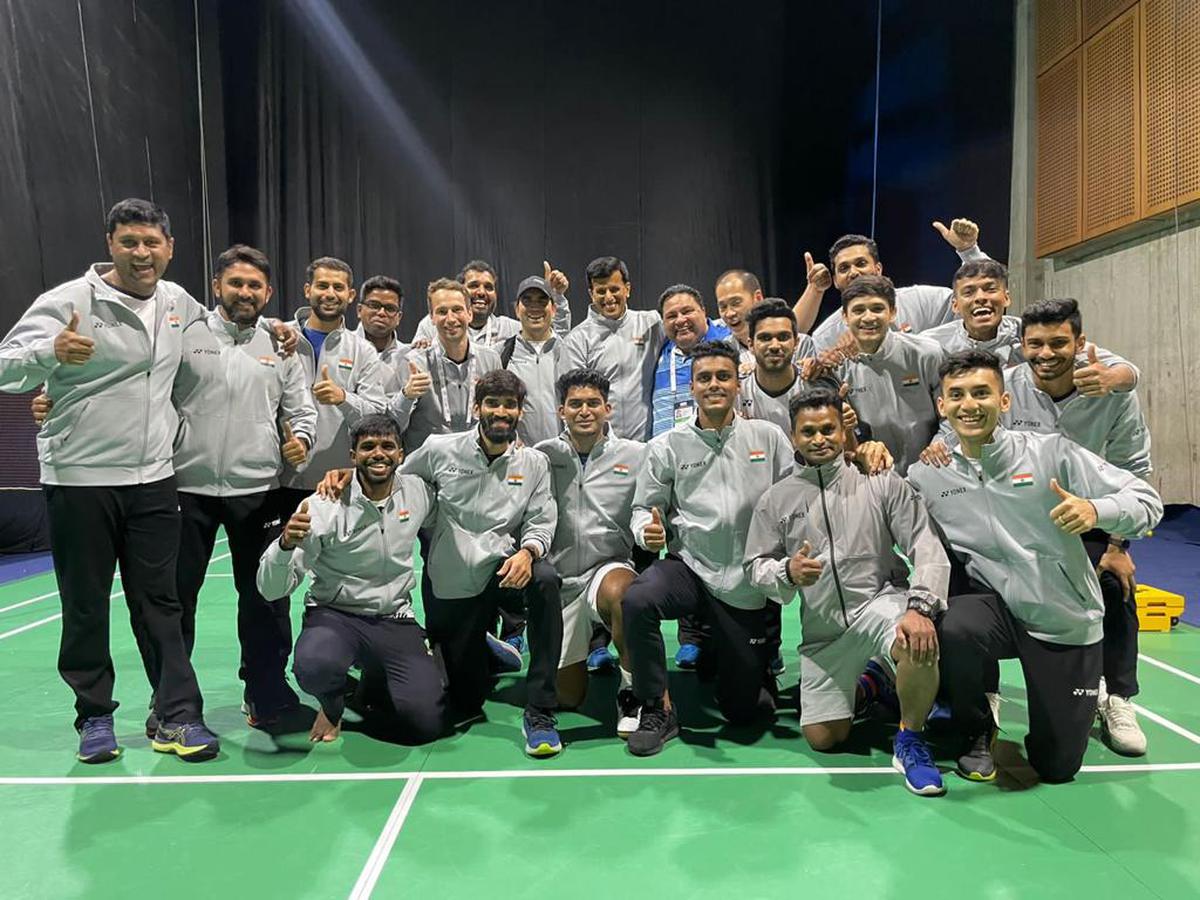 Live Final Piala Thomas, India vs Indonesia: Tim bulu tangkis putra India di ambang memenangkan gelar pertama