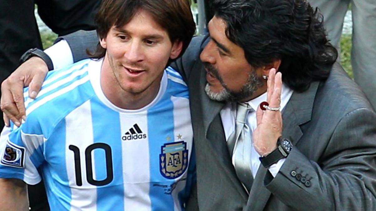 Lionel Messi: Diego Maradona says he honed Barcelona star's free-kick prowess at 2010 World Cup - Sportstar